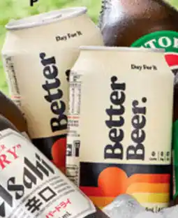 ALDI Better Beer Zero Carb Lager offer