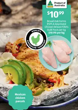 ALDI Broad Oak Farms Chicken Breast Fillets offer