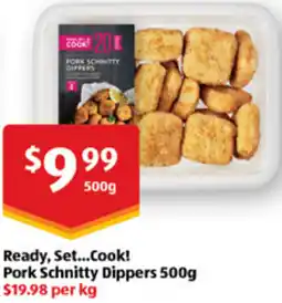 ALDI Ready, Set...Cook! Pork Schnitty Dippers offer