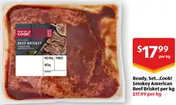 ALDI Ready, Set...Cook! Smokey American Beef Brisket offer
