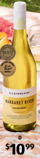 ALDI A.C. Byrne & Co Margaret River Chardonnay 2025 offer