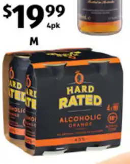 ALDI Hard Rated Orange Cans offer