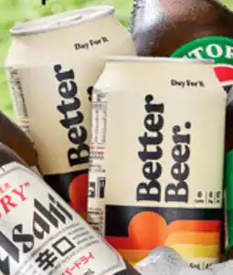 ALDI Better Beer Zero Carb Lager offer