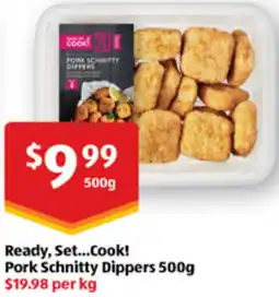 ALDI Ready, Set...Cook! Pork Schnitty Dippers offer