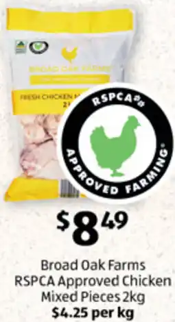 ALDI Broad Oak Farms Chicken Mixed Pieces offer