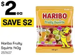 BIG W Haribo Fruity Squirts offer
