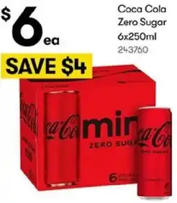 BIG W Coca Cola Zero Sugar offer