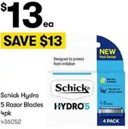 BIG W Schick Hydro Razor Blades offer