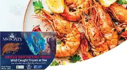 IGA Mcboats WA Frozen Raw King Prawns offer