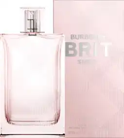 Discount Drug Stores Burberry Brit Sheer For Women Eau De Toilette offer