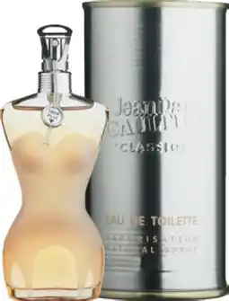 Discount Drug Stores Jean Paul Gaultier Classique for Women Eau De Toilette offer