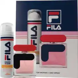 Discount Drug Stores Fila Power F Woman Eau De Toilette 2 Piece Set offer