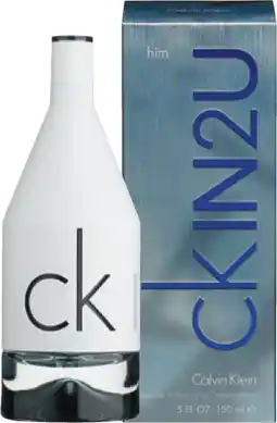 Discount Drug Stores Calvin Klein CK IN2U For Him Eau De Toilette offer