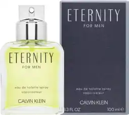 Discount Drug Stores Calvin Klein Eternity For Men Eau De Toilette offer