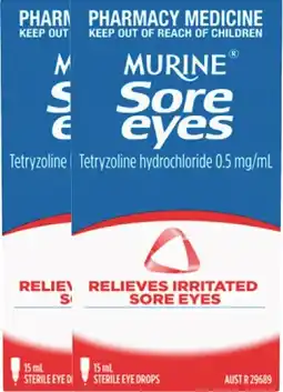 Discount Drug Stores Murine Sore Eyes Eye Drops offer
