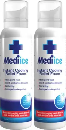 Discount Drug Stores Medi Ice Instant Cooling Relief Foam offer