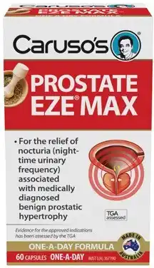 Discount Drug Stores Caruso’s Prostate Eze Max 60 Capsules offer