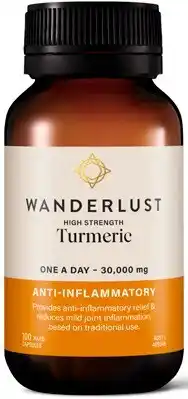 Discount Drug Stores Wanderlust High Strength Turmeric 100 Capsules offer