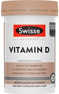 Discount Drug Stores Swisse Ultiboost Vitamin D 400 Capsules offer