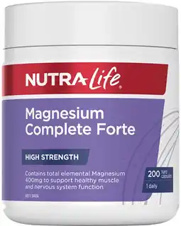 Discount Drug Stores Nutra-Life Magnesium Complete Forte 200 Capsules offer