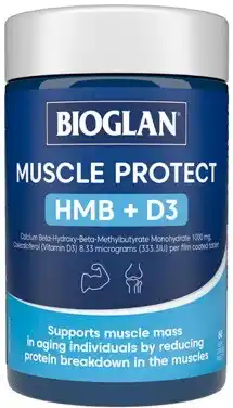 Discount Drug Stores Bioglan Muscle Protect HMB + D3 60 Tablets offer