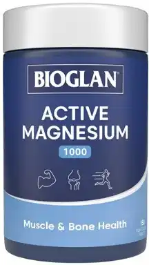 Discount Drug Stores Bioglan Active Magnesium 1000 150 Tablets offer