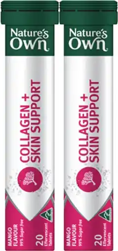Discount Drug Stores Nature’s Own Collagen + Skin Support Effervescent 20 Tablets offer