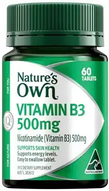 Discount Drug Stores Nature’s Own Vitamin B3 500mg 60 Tablets offer
