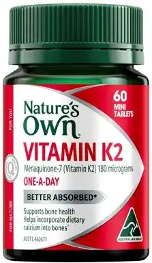 Discount Drug Stores Nature’s Own Vitamin K2 60 Mini Tablets offer
