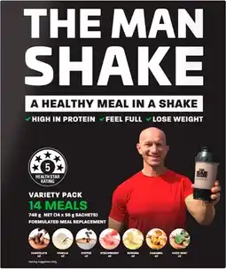 Discount Drug Stores The Man Shake Variety offer