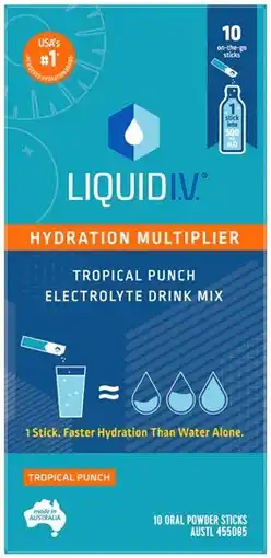 Discount Drug Stores Liquid I.V. Hydration Multiplier Tropical Punch offer