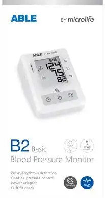Discount Drug Stores ABLE B2 Basic Blood Pressure Monitor offer