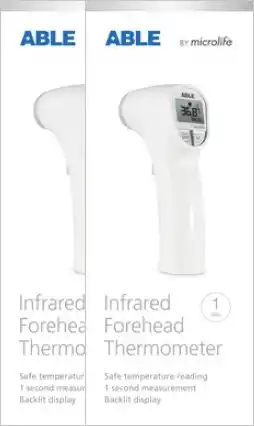 Discount Drug Stores ABLE Infrared Forehead Thermometer offer