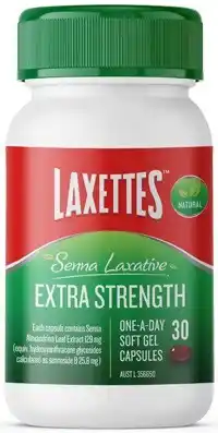 Discount Drug Stores Laxettes Senna Laxative Extra Strength 30 Soft Gel Capsules offer