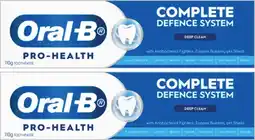 Discount Drug Stores Oral-B Pro-Health Complete Defence System Deep Clean Toothpaste offer