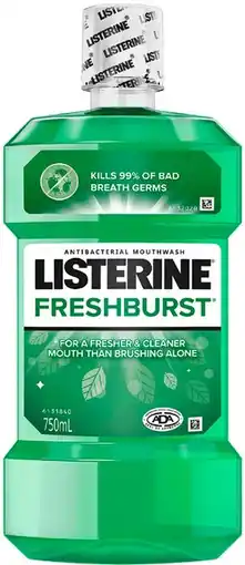 Discount Drug Stores Listerine FreshBurst Mouthwash offer