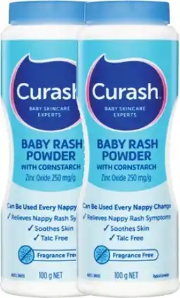 Discount Drug Stores Curash Baby Rash Powder offer