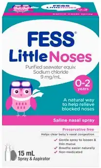 Discount Drug Stores Fess Little Noses Aspirator & Saline Spray offer