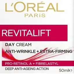 Discount Drug Stores L’Oréal Paris Revitalift Day Cream offer