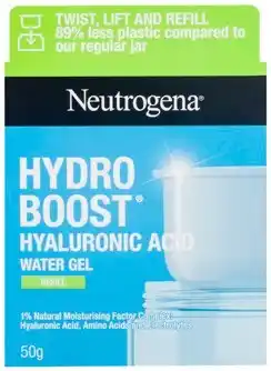 Discount Drug Stores Neutrogena Hydro Boost Hyaluronic Acid Water Gel Refill offer
