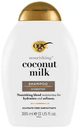 Discount Drug Stores OGX Coconut Milk Shampoo offer