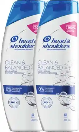 Discount Drug Stores Head & Shoulders Clean & Balanced Shampoo offer