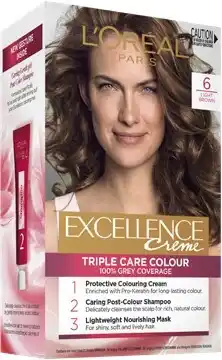 Discount Drug Stores L’Oréal Excellence Creme Hair Colour 6 Light Brown offer