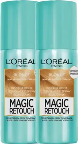 Discount Drug Stores L’Oréal Paris Magic Retouch Instant Root Concealer Spray Light Blonde offer