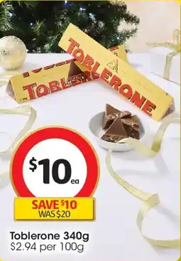 Coles Toblerone offer