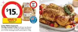 Coles Coles rspca approved the big chicken offer