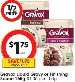 Coles Gravox Liquid Gravy or Finishing Sauce offer