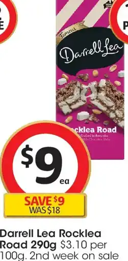 Coles Darrell Lea Rocklea Road offer
