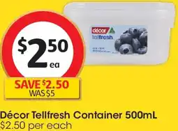 Coles Décor Tellfresh Container offer