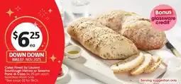 Coles Coles Finest by Laurent Sourdough Vienna or Sesame Pane di Casa offer